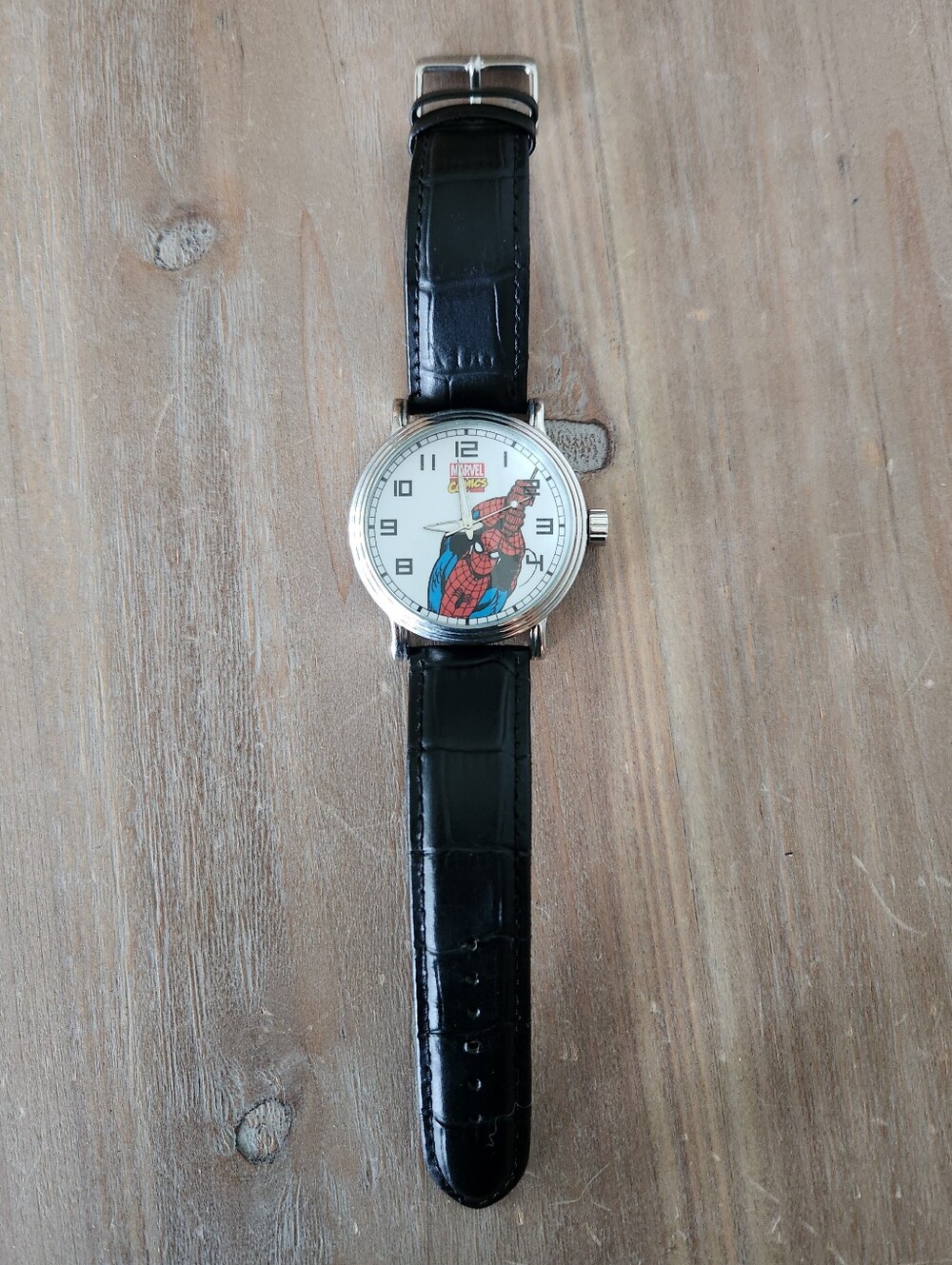 🕷️ Marvel Comics Spider-Man Analog Watch | New Battery Installed Comics Mens